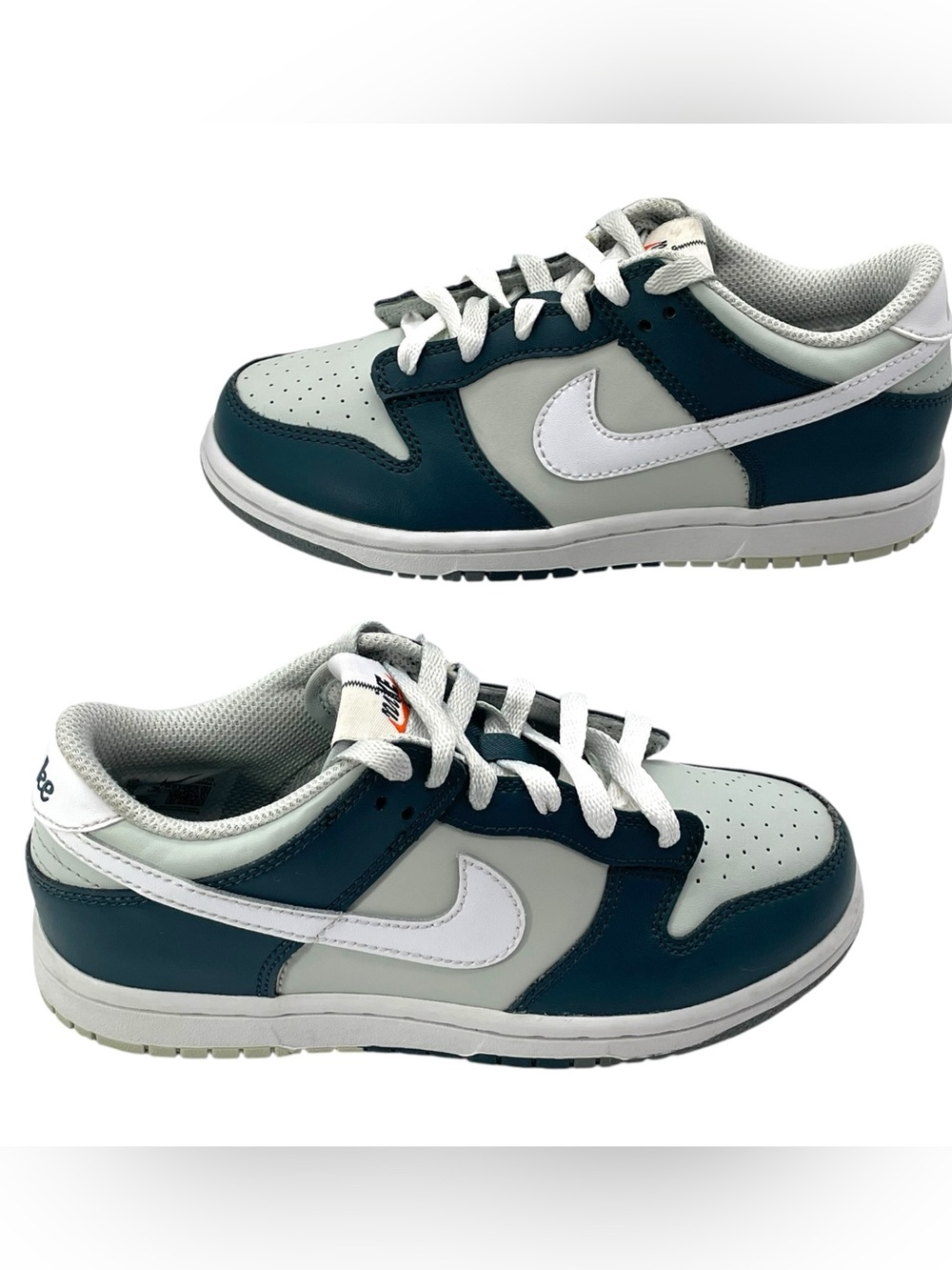 Nike Dunk Low GS Blue White Youth Size 1Y Sneakers Casual Shoes